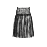 繊細な刺繍が軽やかなギャザースカートのアクセントのサムネイル画像1